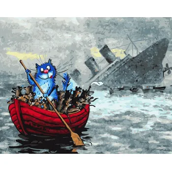 Malování podle čísel iPicasso 40x50 cm na rámu