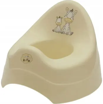 Nočník Tradiční nočník s hrací skříňkou béžový Zebra Maltex