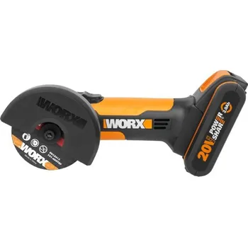 úhlová bruska WORX Power tools WX801 - Aku úhlová bruska 20V 76mm 1x2Ah - Powershare