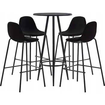 Jídelní set Sada VidaXL pro 4 osoby, kulatý