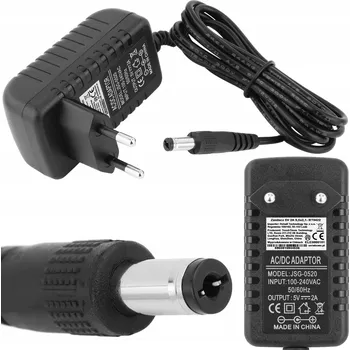 NAPÁJECÍ ZDROJ 5V 2A 10W IMPULZNÍ DC SÍŤOVÝ UNIVERZÁLNÍ REBALL 2.1/5.5mm