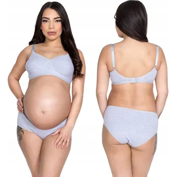 Podprsenka Kojící na kojení Mitex Milky šedá 85E