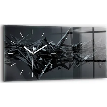 Hodiny Nástěnné hodiny Wallfluent černé 60 cm