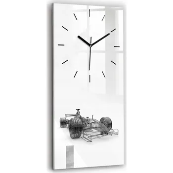 Hodiny Nástěnné hodiny Wallfluent černé 30 cm