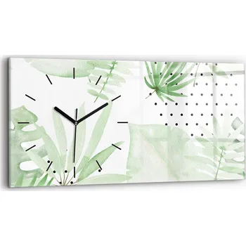 Hodiny Nástěnné hodiny Wallfluent zelené 60 cm