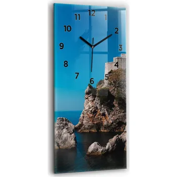 Hodiny Nástěnné hodiny Wallfluent modré 30 cm