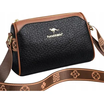 Kabelka EdiBazzar kabelka eko kůže černá