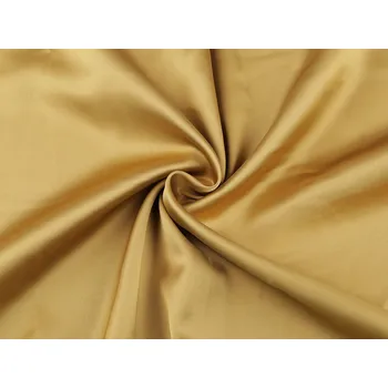 Satén splývavý Rose, střední, 12 (30) (180 g/m²) zlatá