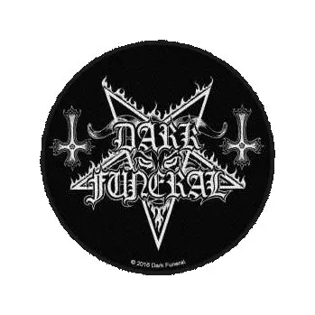Nášivka Merch Dark Funeral: Nášivka Circular Logo Dark Funeral 2019