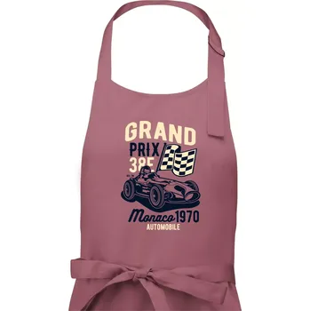 Kuchyňská zástěra Grand Prix - Dámská zástěra na vaření - Univerzální velikost ( Starorůžová )