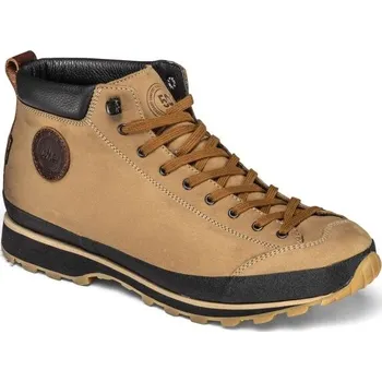 Pánská treková obuv Pánská treková obuv Lomer BIO NATURALE MID 5OTH ANN 39 Hnědá, Černá