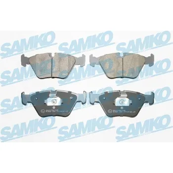 Brzdová destička Sada brzdových destiček, kotoučová brzda SAMKO 5SP1251