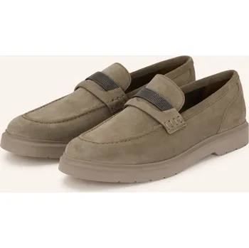 Dámské mokasíny Brunello Cucinelli Dámské Mokasíny Typu Penny, černošedá, 37