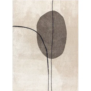 Koberec Dywany Łuszczów Kusový koberec Fusion 0808 cream/l. beige Rozměry koberců: 80x150