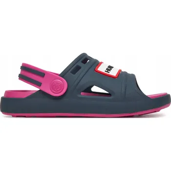 Dámské pantofle PANTOFLE HUNTER ŠEDO-RŮŽOVÉ VEL. 29