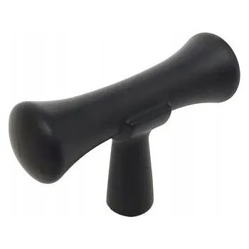 Úchytka nábytková T-profil CARINO, černá MATNÁ