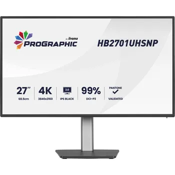 Monitor iiyama ProGraphic/HB2701UHSNP-B1/27"/IPS/4K UHD/60Hz/4ms/Černá/3R