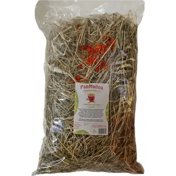 Podestýlka pro hlodavce Pan Malina PanMalina Seno s Mrkví bio 450 g