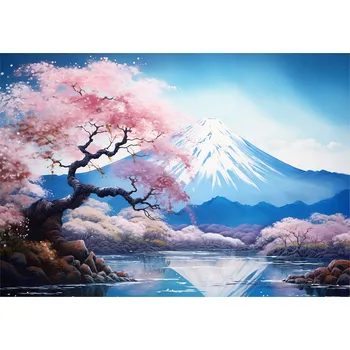 Fototapeta FOTOTAPETA HORY AKVAREL KRAJINA LOŽNICE OBÝVACÍ POKOJ TAPETA VLIESOVÁ 200x140