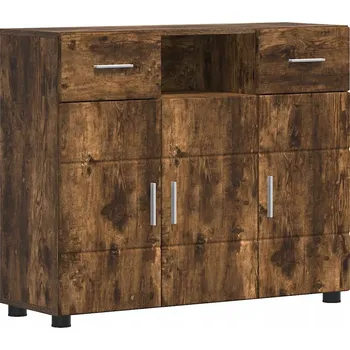 Příborník do zásuvky Bufet Uzený dub 88,5 x 30,5 x 73 cm Materiál: dřevotříska