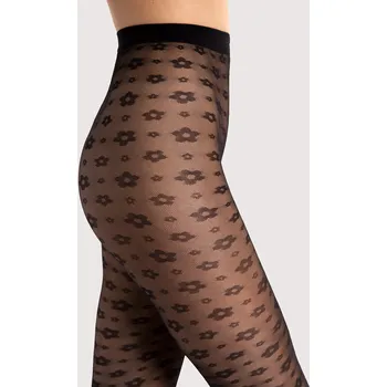 Dámské punčochy Silonkové punčocháče Fiore Footloose 30 DEN G6087 Barva: Černá, Velikost: 3-M