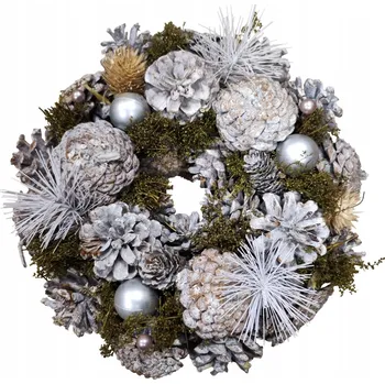 Vánoční dekorace Vánoční dekorace Vánoční věnec ŠIŠKY na stůl