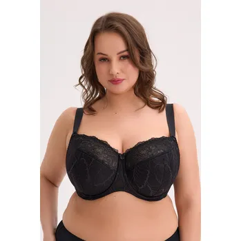 Podprsenka Gaia podprsenka polovyztužená černá velikost 90I