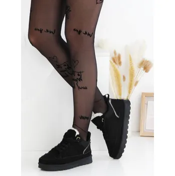 Dámská zimní obuv DoAndBe Zateplené tenisky GA8806-1B Velikost: 37