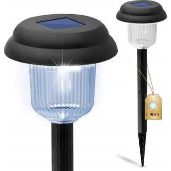 Venkovní osvětlení Solární lampa zapichovací NNLED černá 41 cm 1 ks