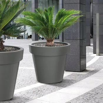 Květináč Květináč plast šedý Prosperplast 55 cm x 60 cm x 55 cm