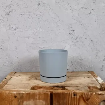 Květináč Prosperplast plastový květináč Tubo P light grey Ø 10 cm