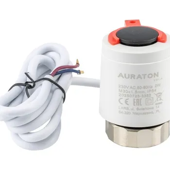 Bezpečnostní kamera Termoelektrický pohon Auraton Vela M30x1,5 mm pro podlahové topení