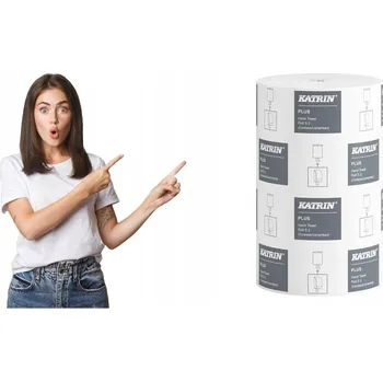 Papírový ručník Papírové utěrky celulóza Katrin v balení 12 ks bílé 2634