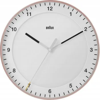 Hodiny Nástěnné hodiny Braun bílé 30 cm