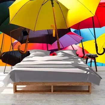 Tapeta Sablio Tapeta Deštníky - 125x75 cm