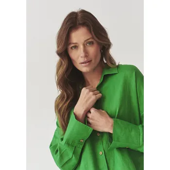 Dámská košile Tatuum DÁMSKÁ LNĚNÁ KOŠILE S KOKOSOVÝMI KNOFLÍKY - MANDRAGIA 3