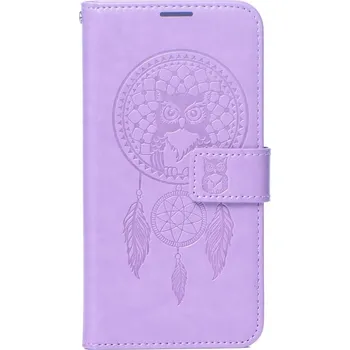 Pouzdro na mobilní telefon Flipové pouzdro MEZZO Book case pro Apple iPhone 14, dreamcatcher purple