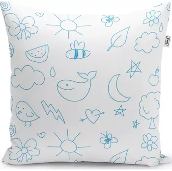 Polštář Sablio Polštář Kreslení nejmenších - 40x40 cm