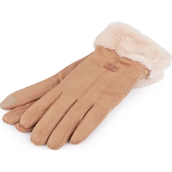 Rukavice Stoklasa Dámské rukavice KERBO Rukavice s kožešinou 486 1 dotyk Velikost: U