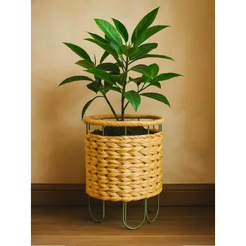 Květináč Sinsay - Pletený květináč - béžová - 75217-80X - 75217-80X-S