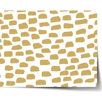 Plakát Sablio Plakát Zlaté tahy štětcem - 60x40 cm