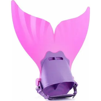 Ploutve Monoploutev Mermaid Ariel vel. 28-36 - růžová