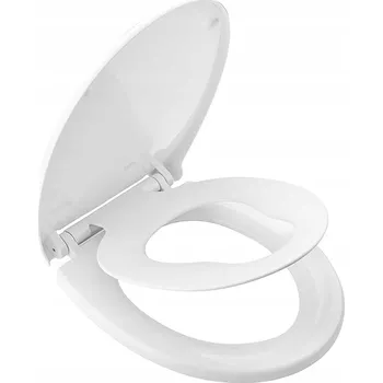 WC sedátko Ibergrif 2v1 bílé polypropylenové