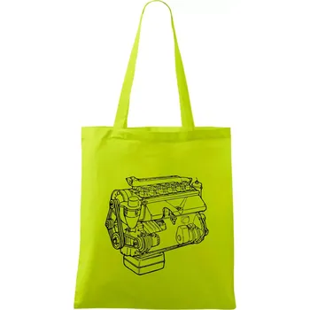 Motor T912 V3S - Taška bavlněná - 42 x 38 cm ( Limetková )