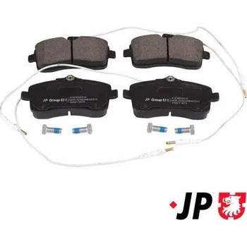 Brzdová destička Sada brzdových destiček, kotoučová brzda JP GROUP 4163602510