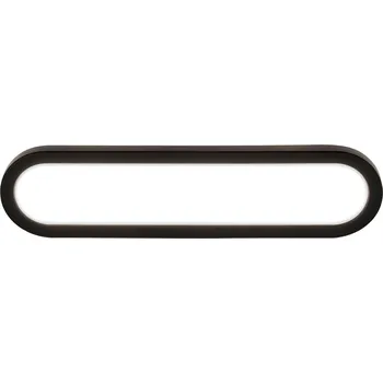 BRILONER Pil svítidlo k zrcadlu - 10W, 1200lm, LED, přímé a nepřímé osvětlení, 35cm, neutrální bílá, černá 2193015