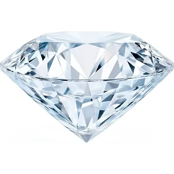 Drahý kámen Přírodní diamant – briliantový brus 2,9 mm (0.09 ct, SI1+, F, certifikát)