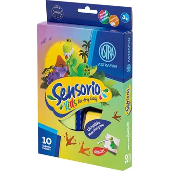 Modelovací hmota Astra ASTRAFUN modelovací hmota odlehčená Dinosauři 10 barev