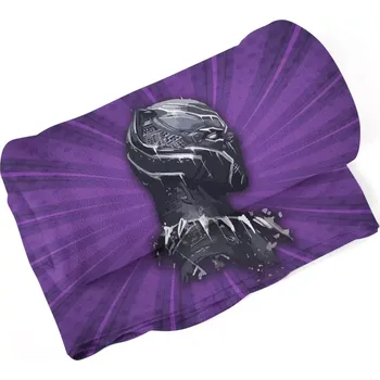 deka Sablio Deka BLACK PANTHER z profilu Fialový - 150x120 cm