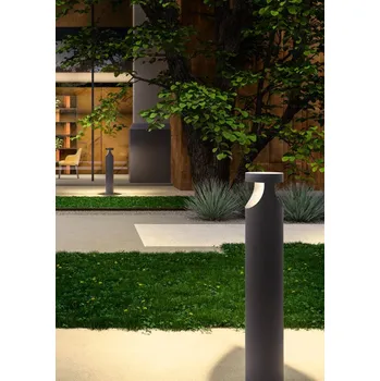 Stojací lampa REDO 90503 XWALK venkovní stojanové svítidlo/sloupek SMD LED V800mm 24W 3280/2338lm 3000K IP65 tmavě šedá